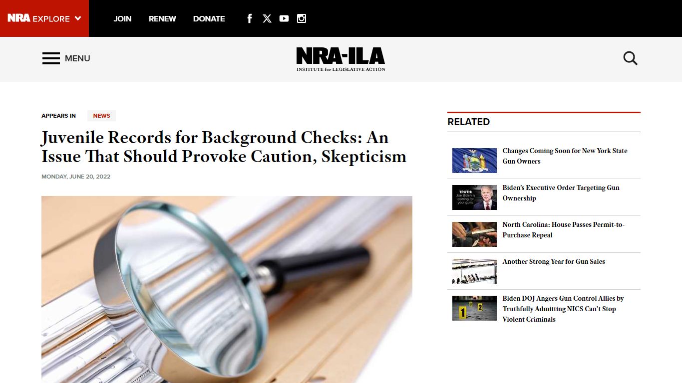 Juvenile Records for Background Checks: An Issue That Should Provoke ...